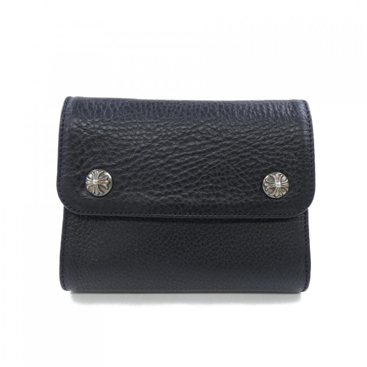 クロムハーツ CHROME HEARTS WAVE MINI CROSS CH SCROLL LABEL 302166386A06XXX280 WALLET