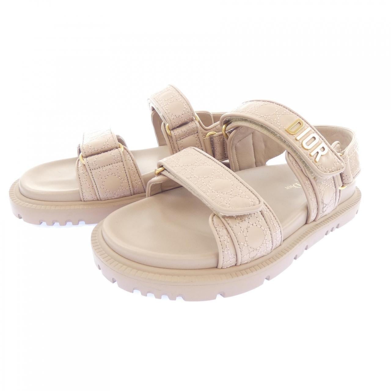 クリスチャンディオール CHRISTIAN DIOR DIORACT カナージュキルティング KCO005CQC サンダル