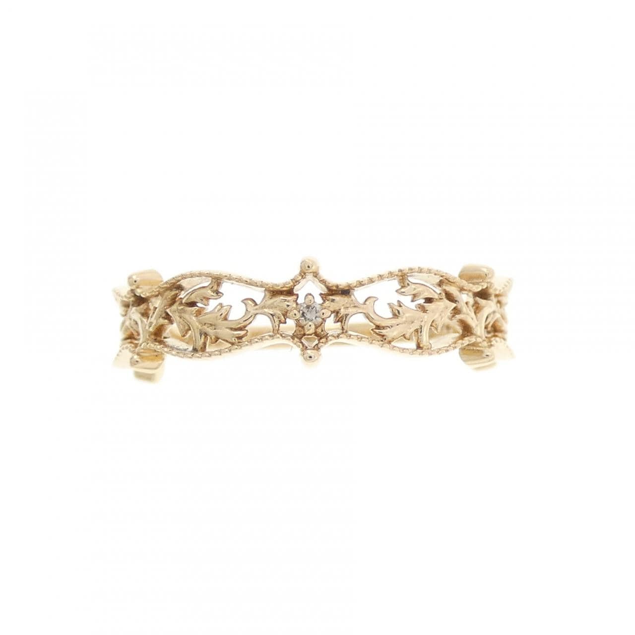 アガット ダイヤモンド リング 0.005CT