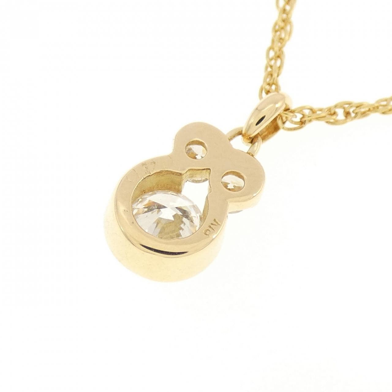 K18YG ダイヤモンド ネックレス 0.40CT