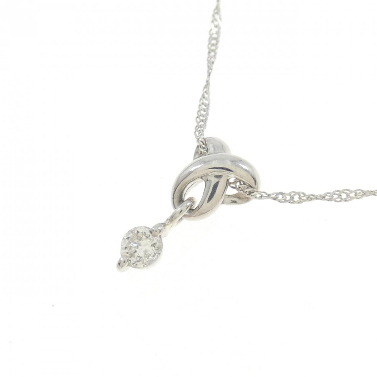 PT ダイヤモンド ネックレス 0.11CT