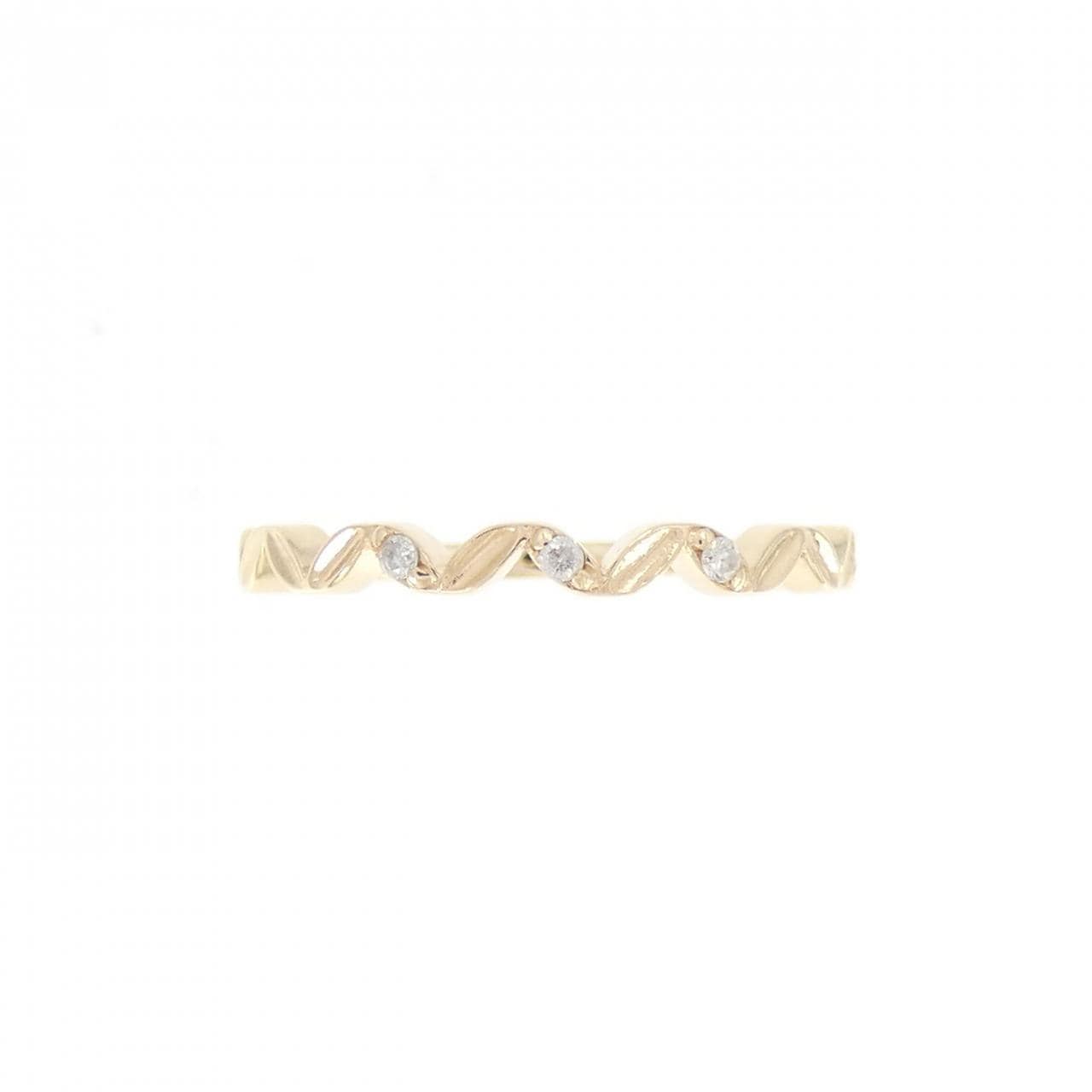 アガット ダイヤモンド リング 0.01CT