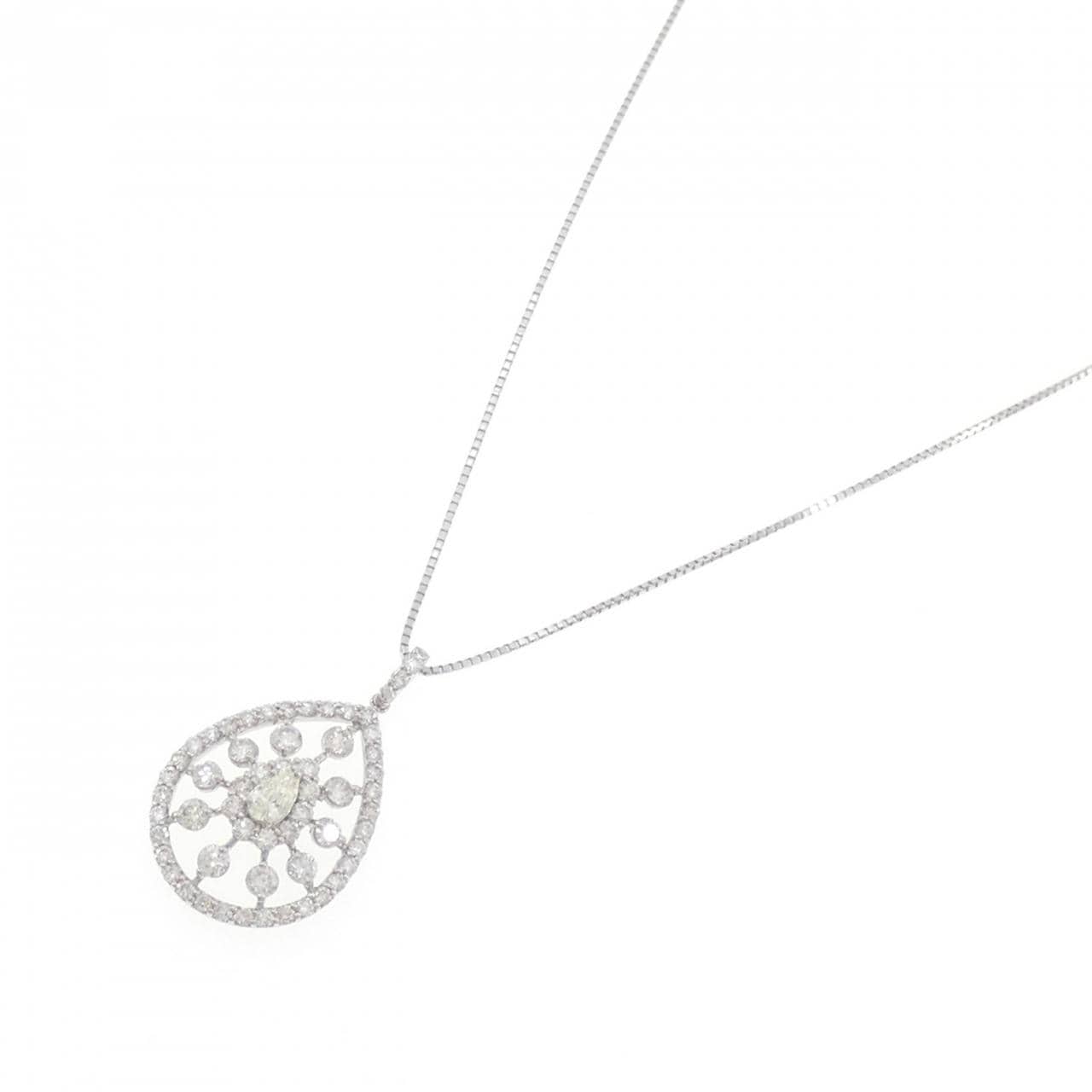 PT900/PT850 ダイヤモンド ネックレス 1.00CT