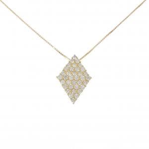K18YG ダイヤモンド ネックレス 1.00CT