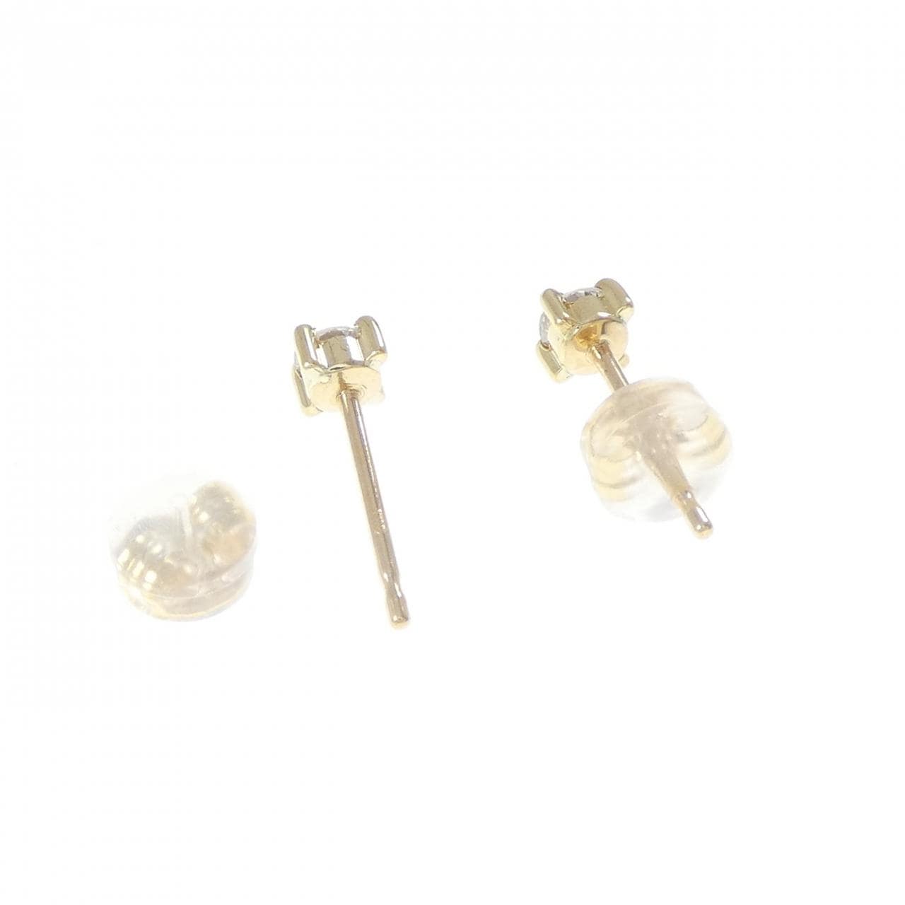 K18YG ダイヤモンド ピアス