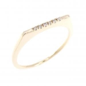 K10YG ダイヤモンド リング 0.03CT