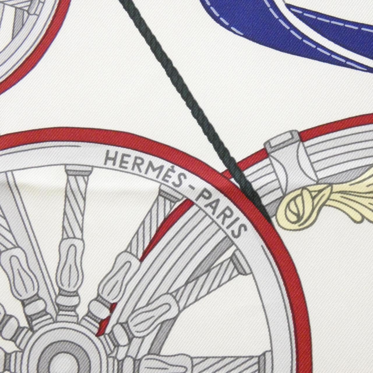 エルメス STATELY WHEELS カレ 004163S スカーフ