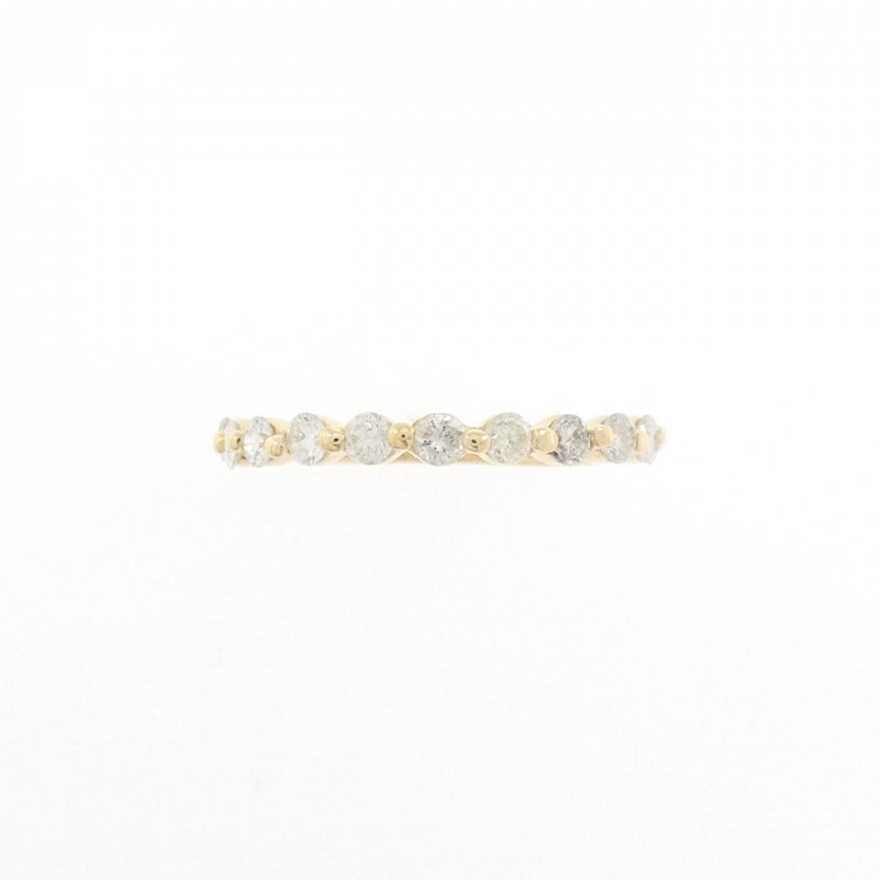 K18YG ダイヤモンド ピンキーリング 0.32CT