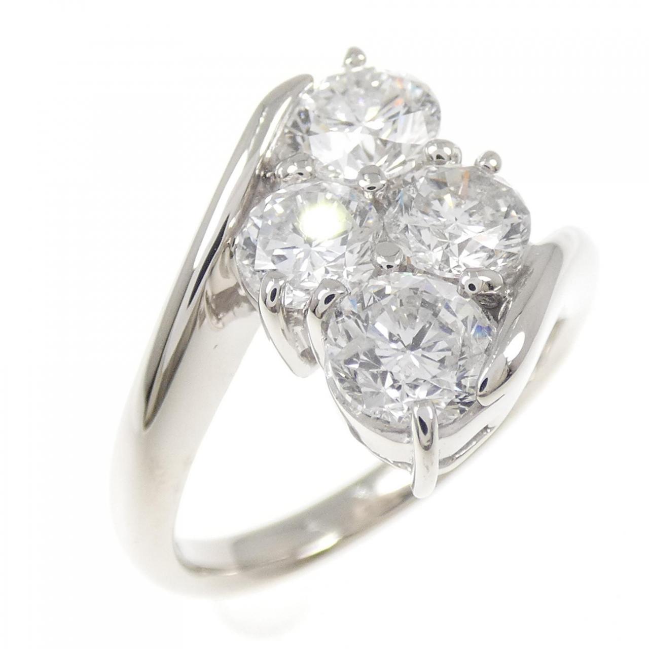 PT900 ダイヤモンド リング 2.03CT