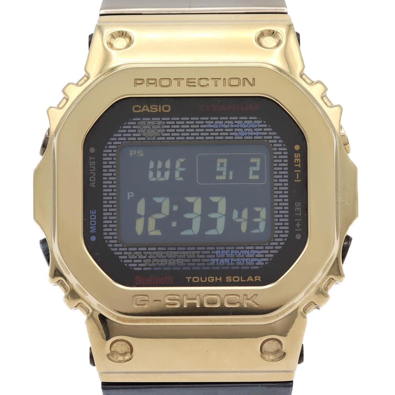 カシオ G-SHOCK 電波時計 GMW-B5000TR-9JR TI ソーラークォーツ