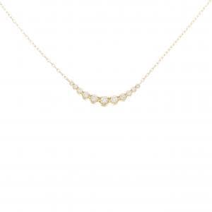 K18YG ダイヤモンド ネックレス 0.30CT