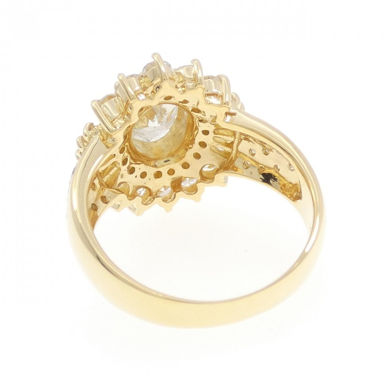 K18YG ダイヤモンド リング 0.93CT
