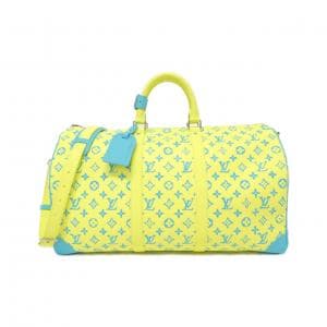 LOUIS VUITTON Monogram Playground Keepall Bandouliere 50 公分 M21869 波士頓包