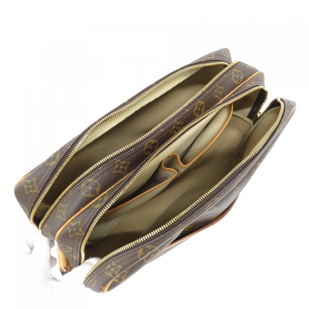 LOUIS VUITTON Monogram Reporter 37 公分 M45252 單肩包