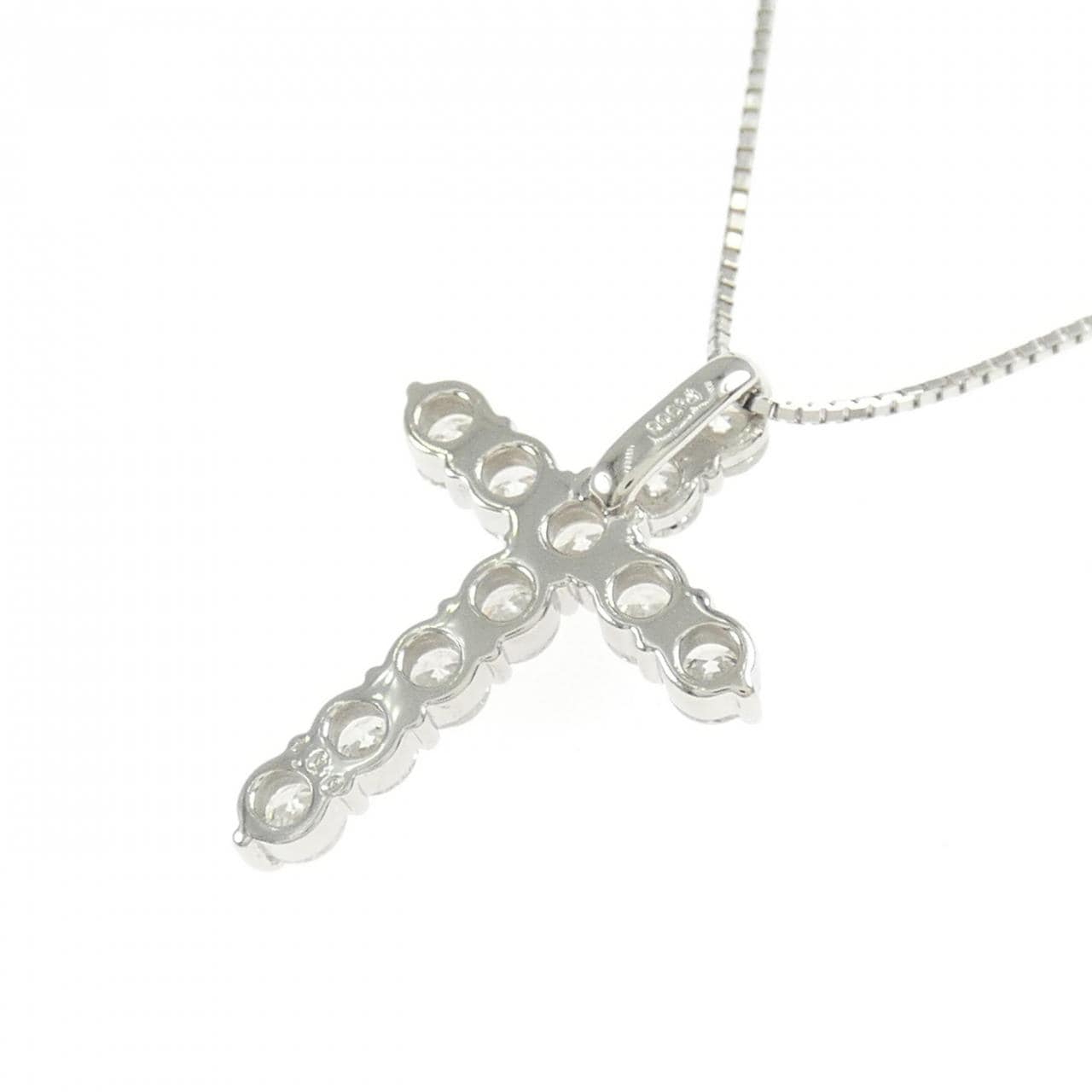 PT900/PT850 ダイヤモンド ネックレス 1.00CT