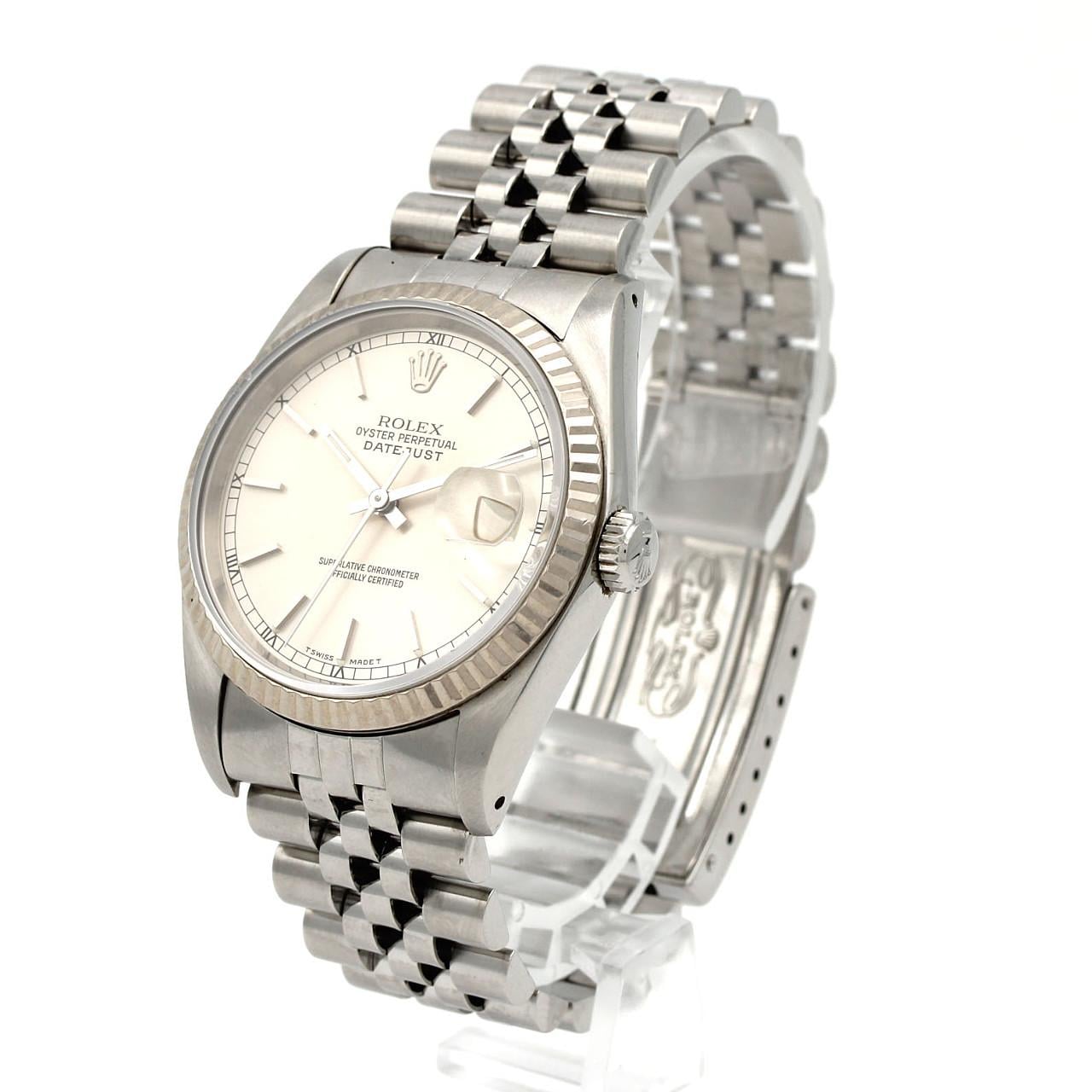 【ノーメンテナンス還元価格】ロレックス デイトジャスト 16234 SSxWG 自動巻 L番