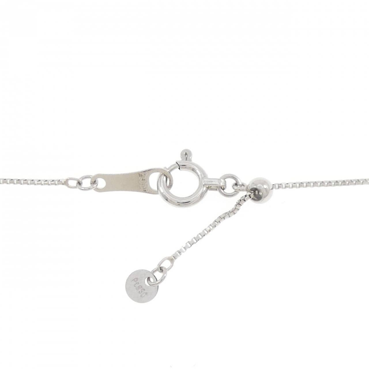 PT900/PT850 ソリティア ダイヤモンド ネックレス 1.014CT