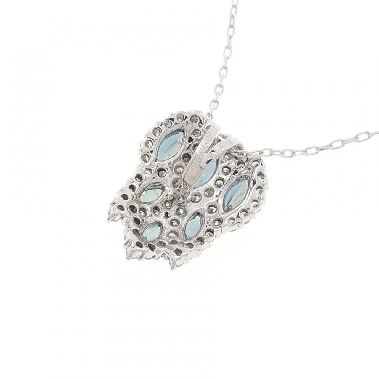 K18WG アレキサンドライト ネックレス 0.67CT