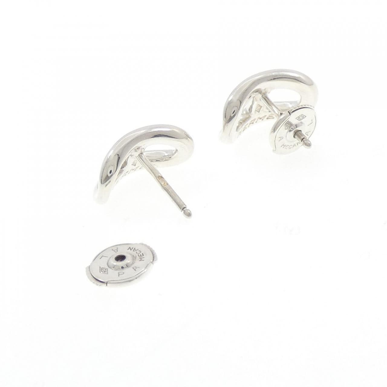 [vintage] HERMES Chaine d'Ancre Earrings
