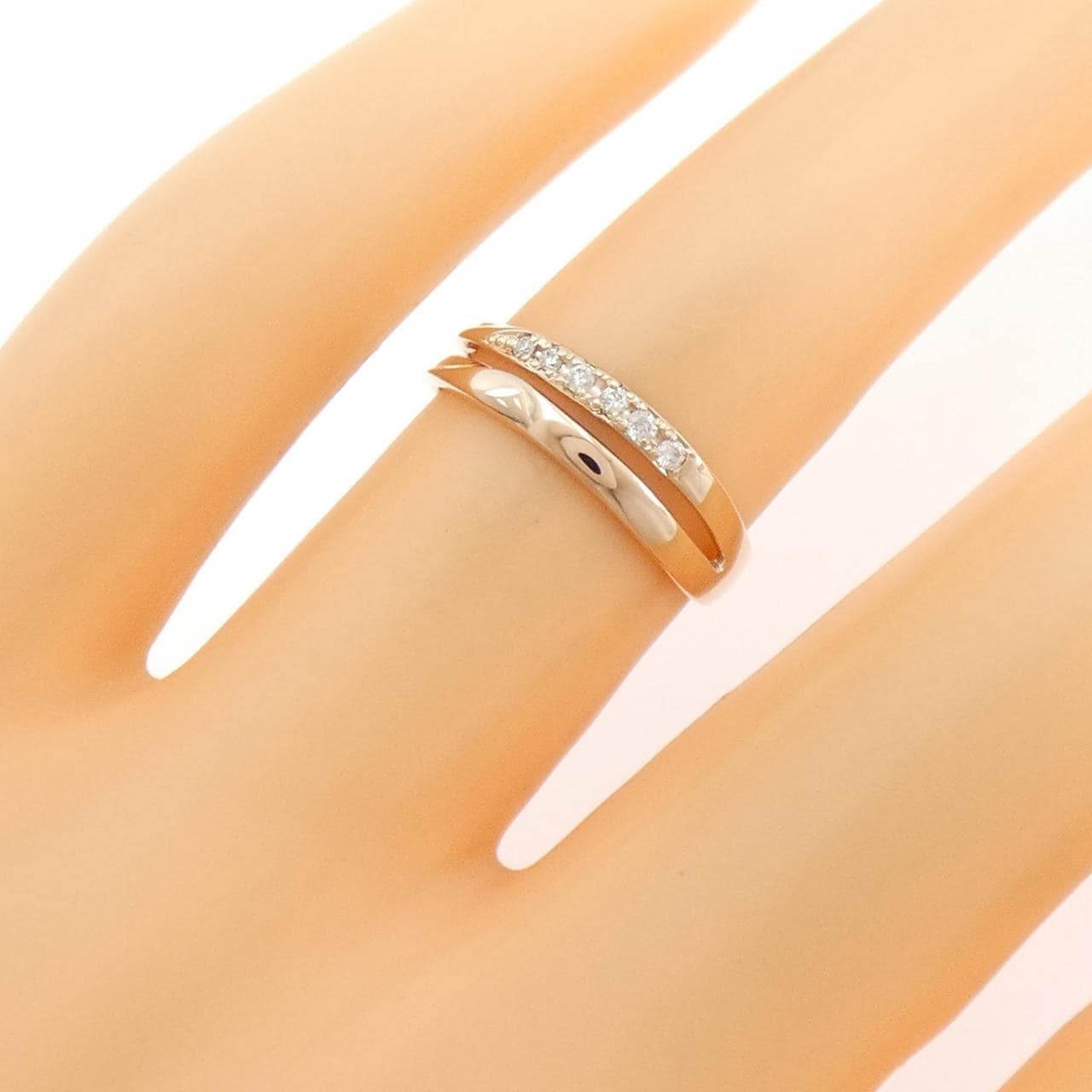 クミキョク ダイヤモンド リング 0.05CT