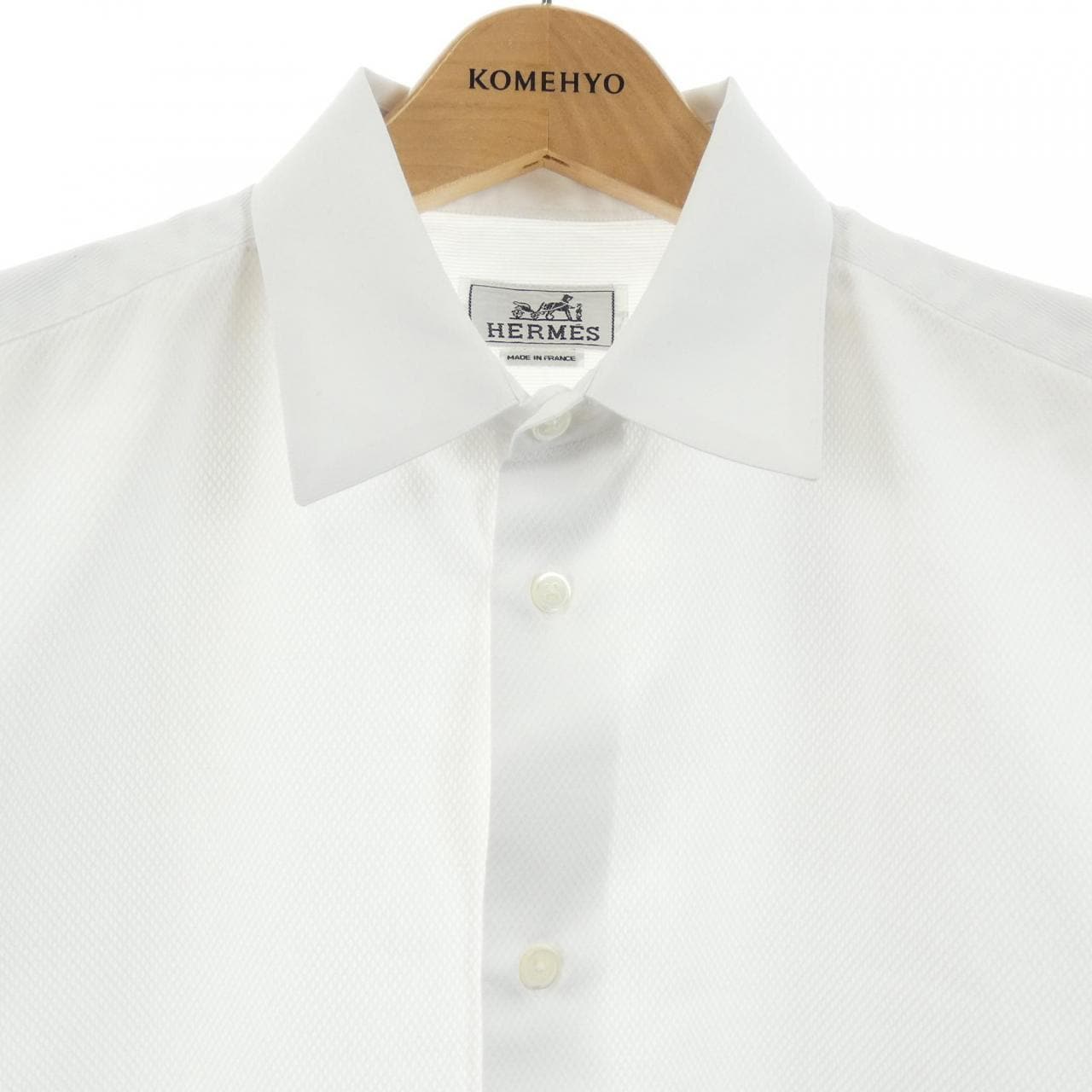 エルメス HERMES 51-5611 S／Sシャツ