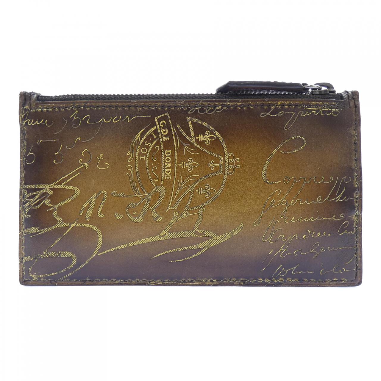 ベルルッティ Berluti コア マキシ スクリットレザーロングジップ CARD CASE