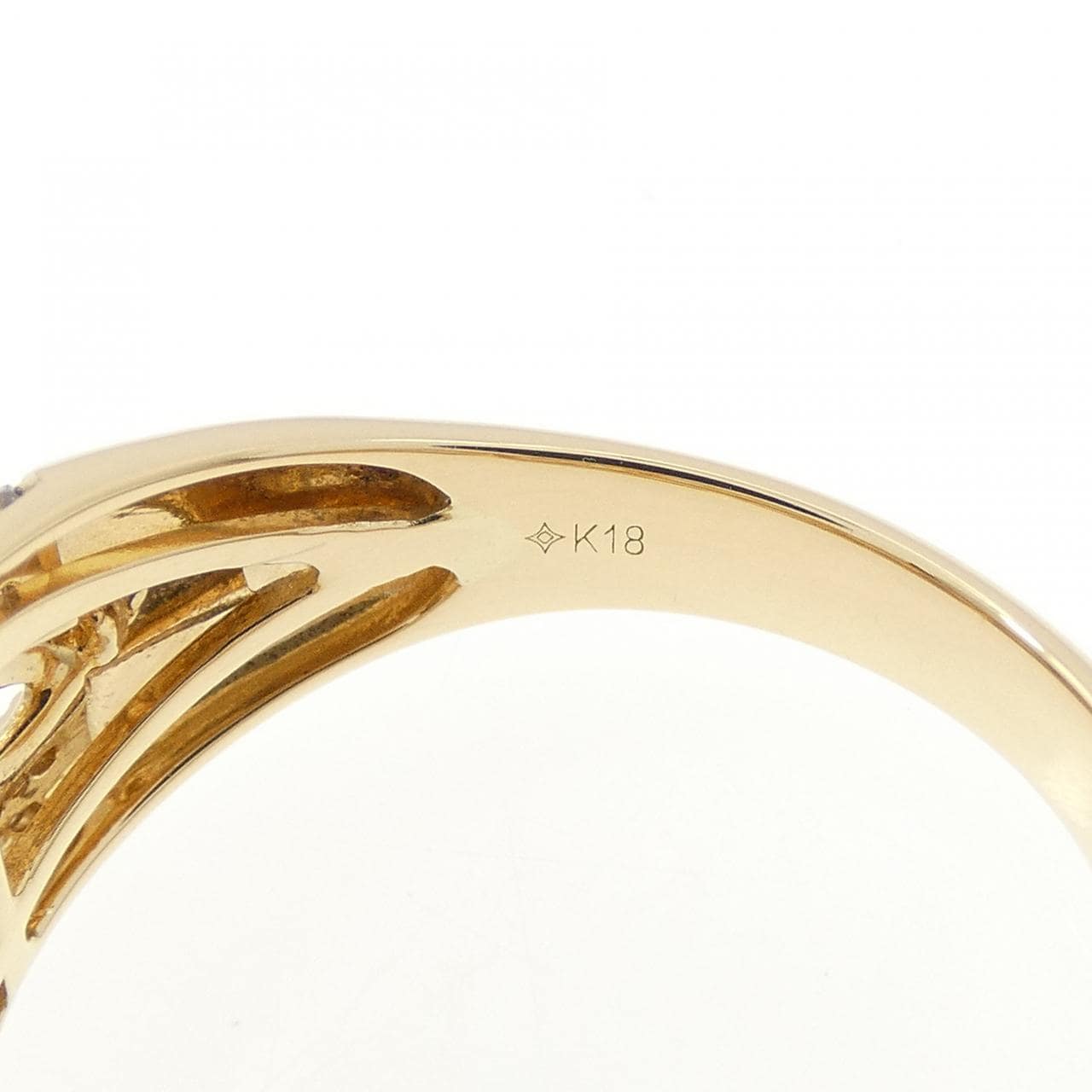 ジーエスティービー ダイヤモンド リング 0.90CT