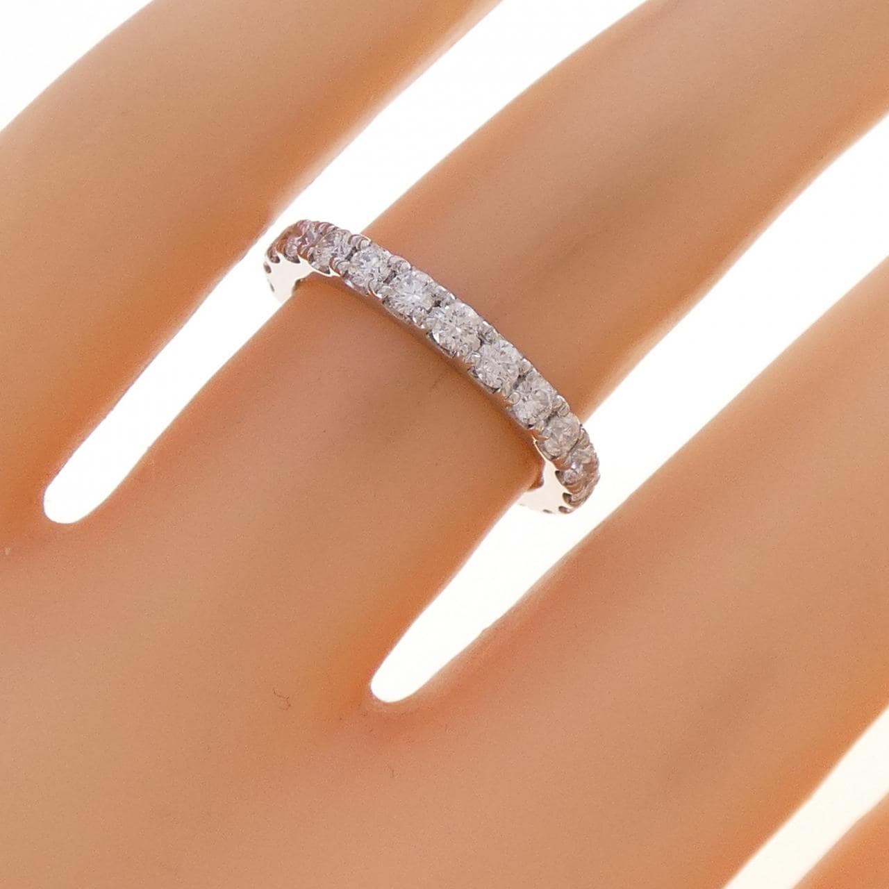 PT900 フルエタニティ ダイヤモンド リング 1.00CT