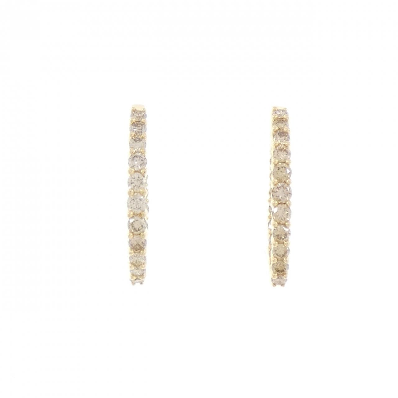 ジーエスティービー ダイヤモンド ピアス 1.00CT