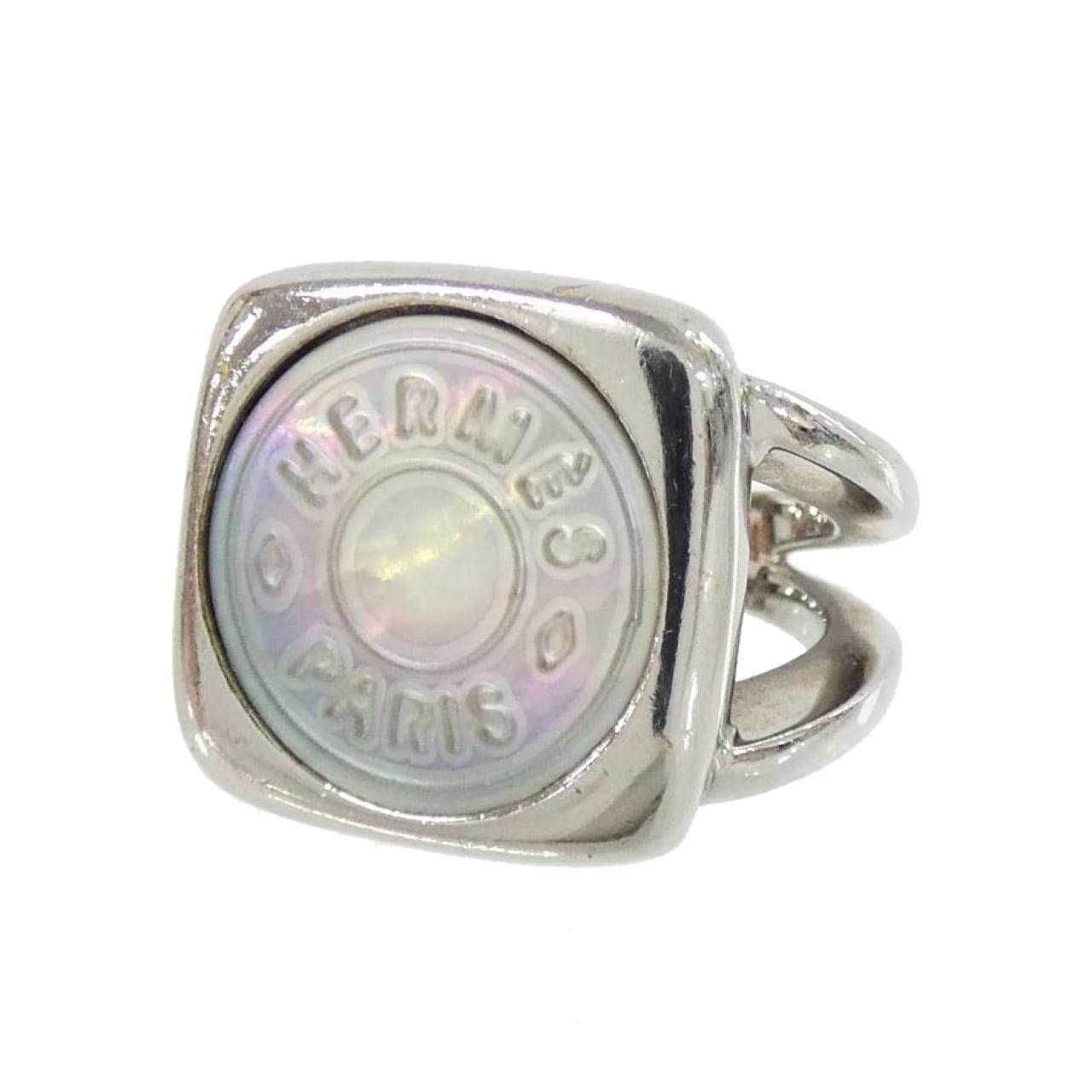 【ヴィンテージ】エルメス クル ド セル 760240B リング