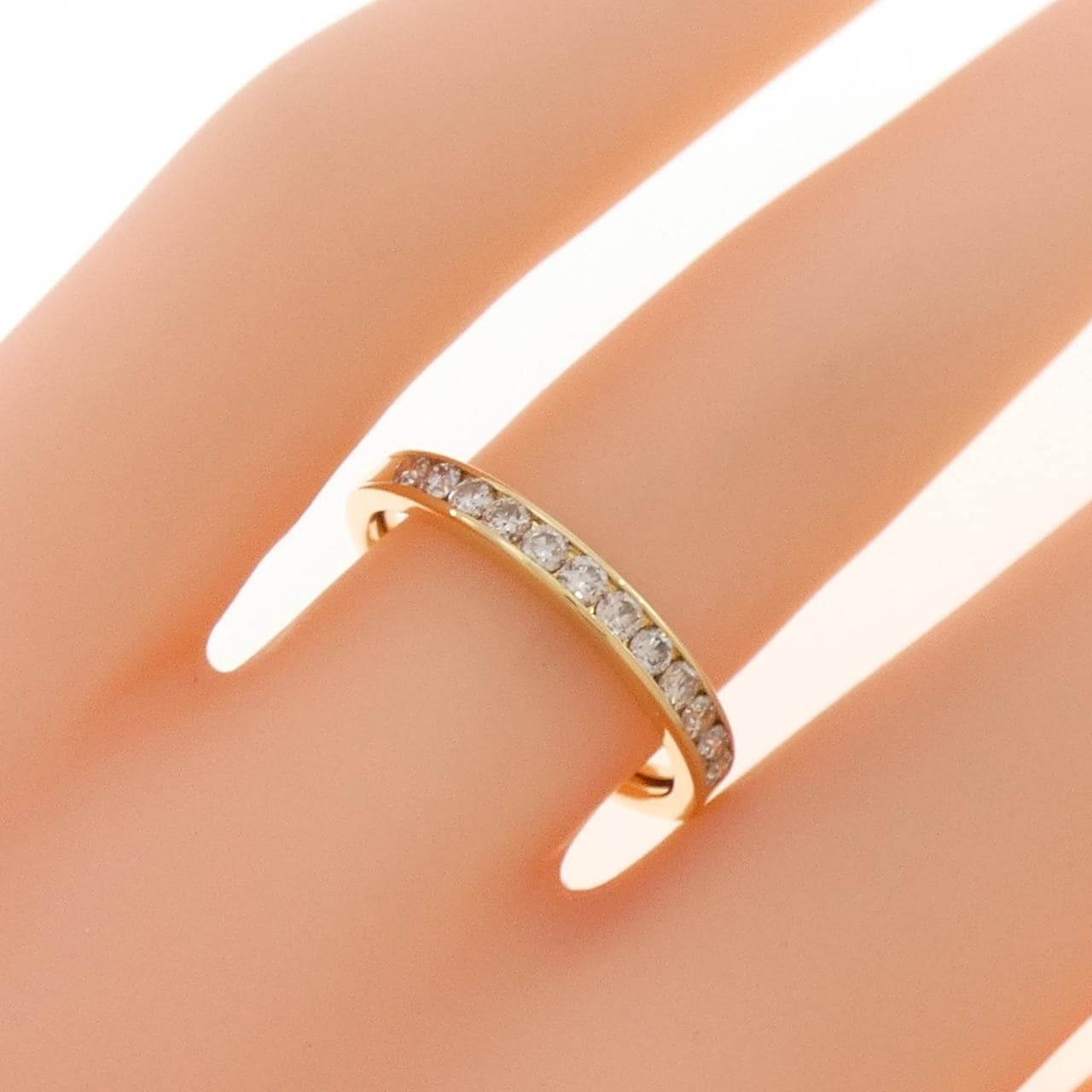 K18YG ダイヤモンド リング 0.30CT