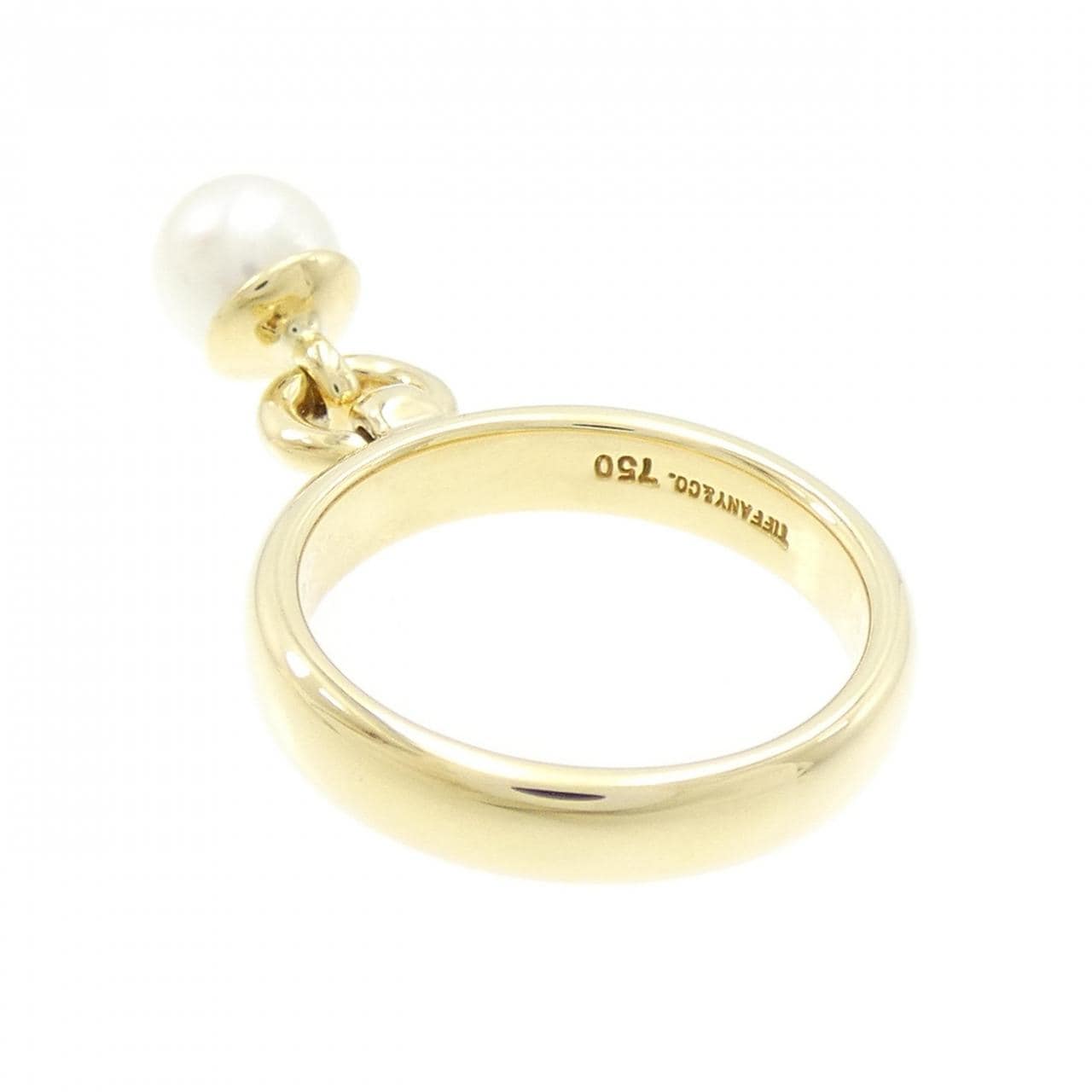 TIFFANY Akoya pearl ring 6.7mm