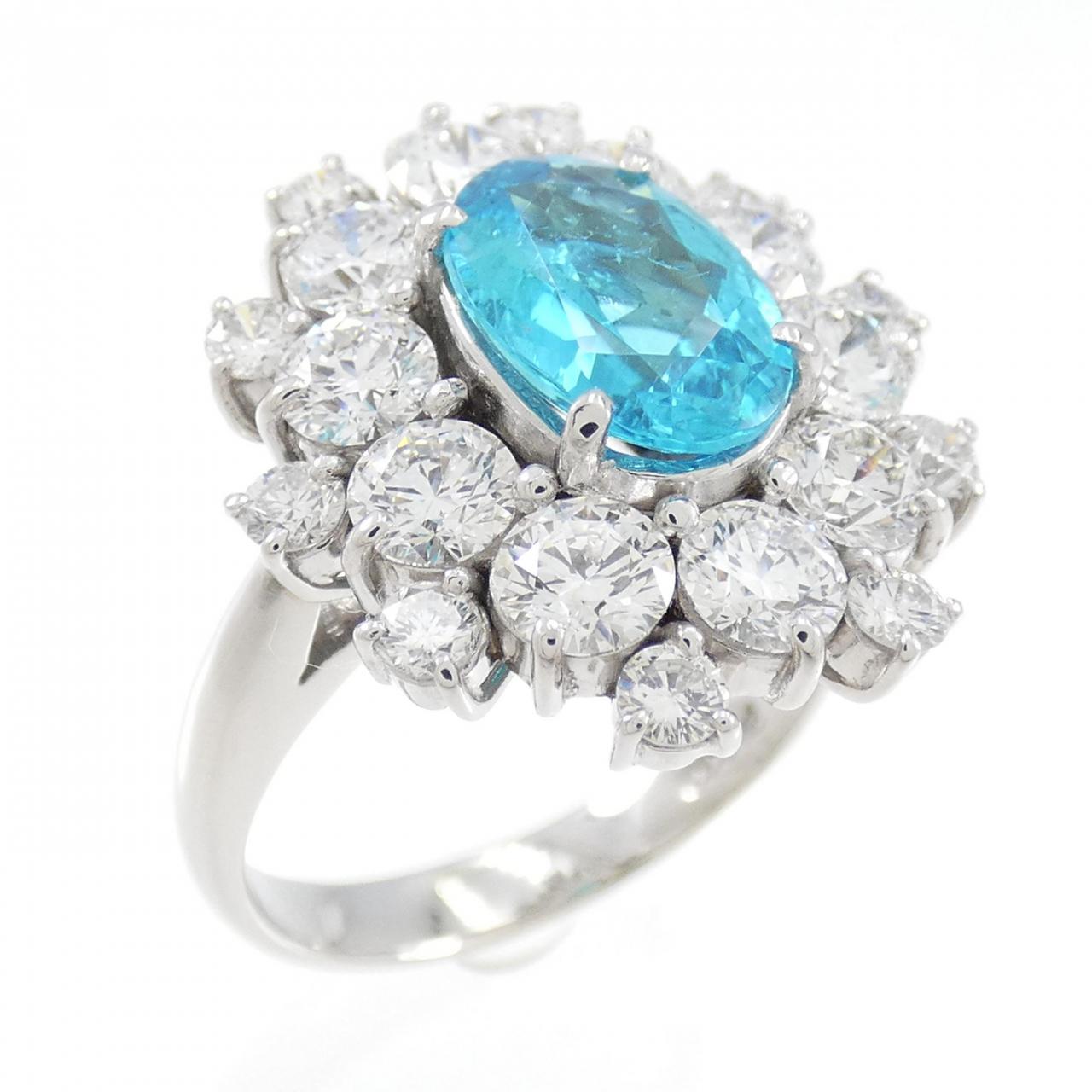 コメ兵｜PT パライバトルマリン リング 1.36CT ブラジル産