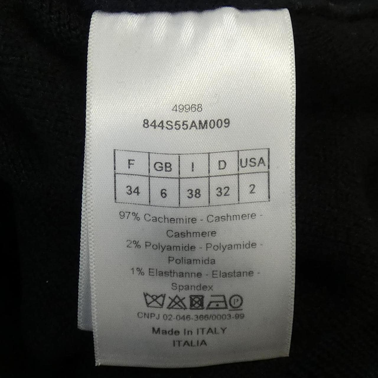 クリスチャンディオール CHRISTIAN DIOR J'ADIOR8 844S55AM009 ニット