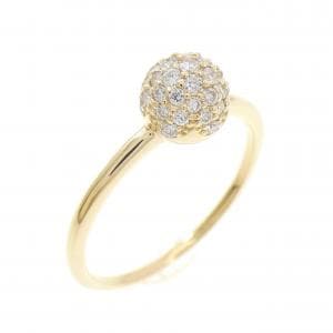 【リメイク】K18YG ダイヤモンド リング 0.30CT