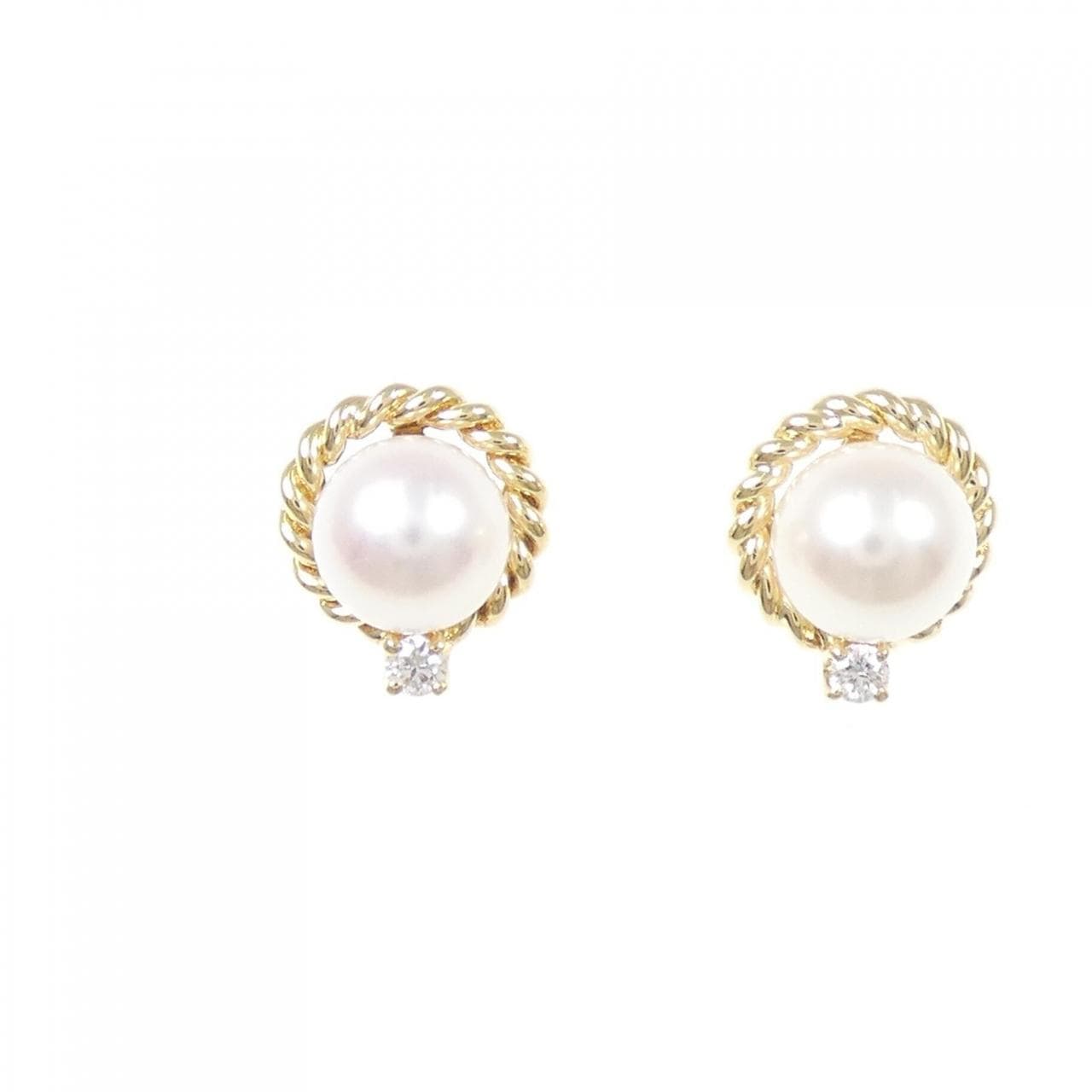 ミキモト アコヤパール ピアス 6.2mm