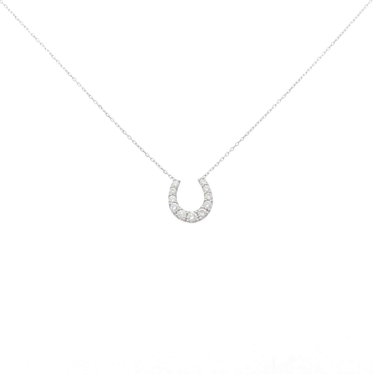ポンテヴェキオ ホースシュー ダイヤモンド ネックレス 0.20CT