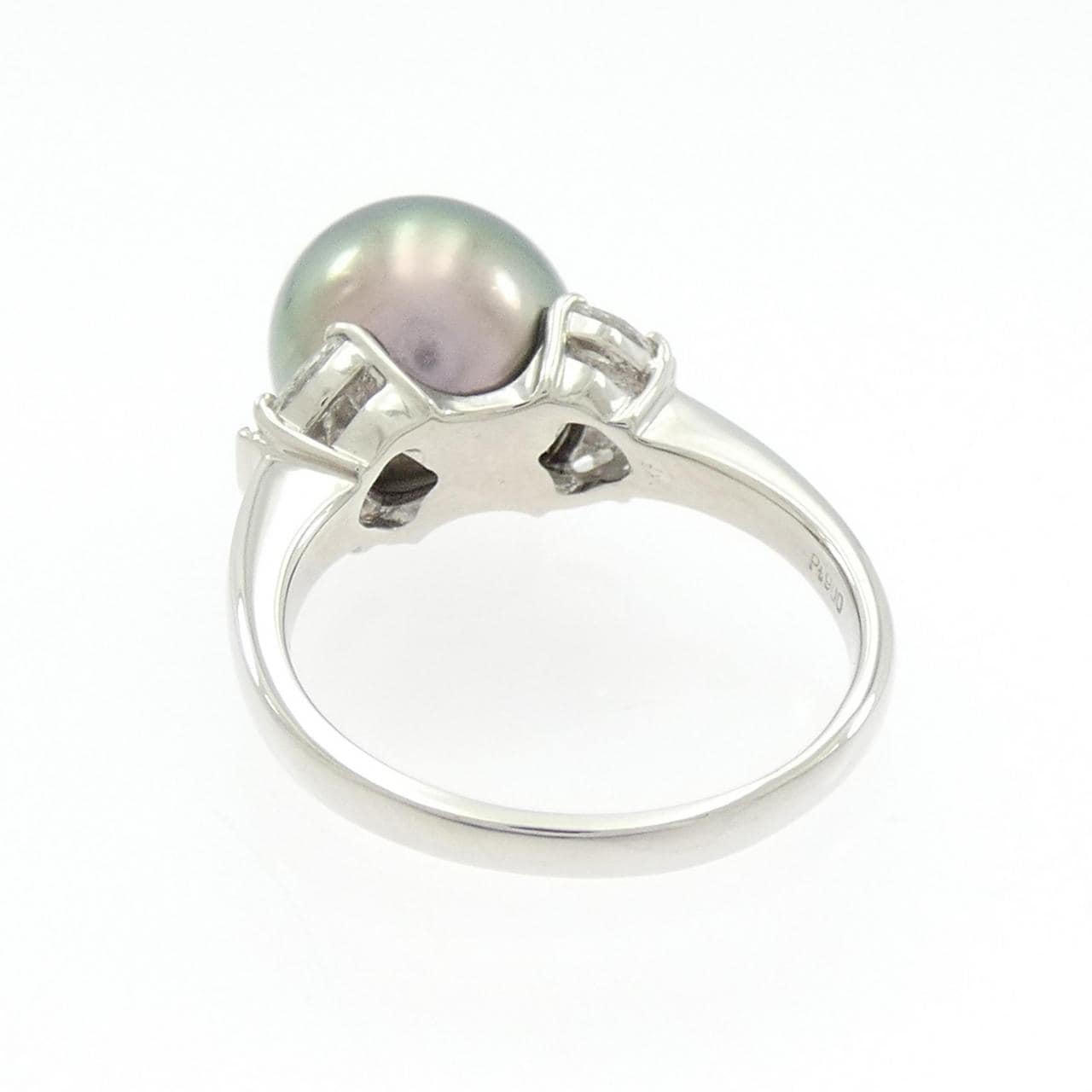 PT900 黒蝶パール リング 11.6mm