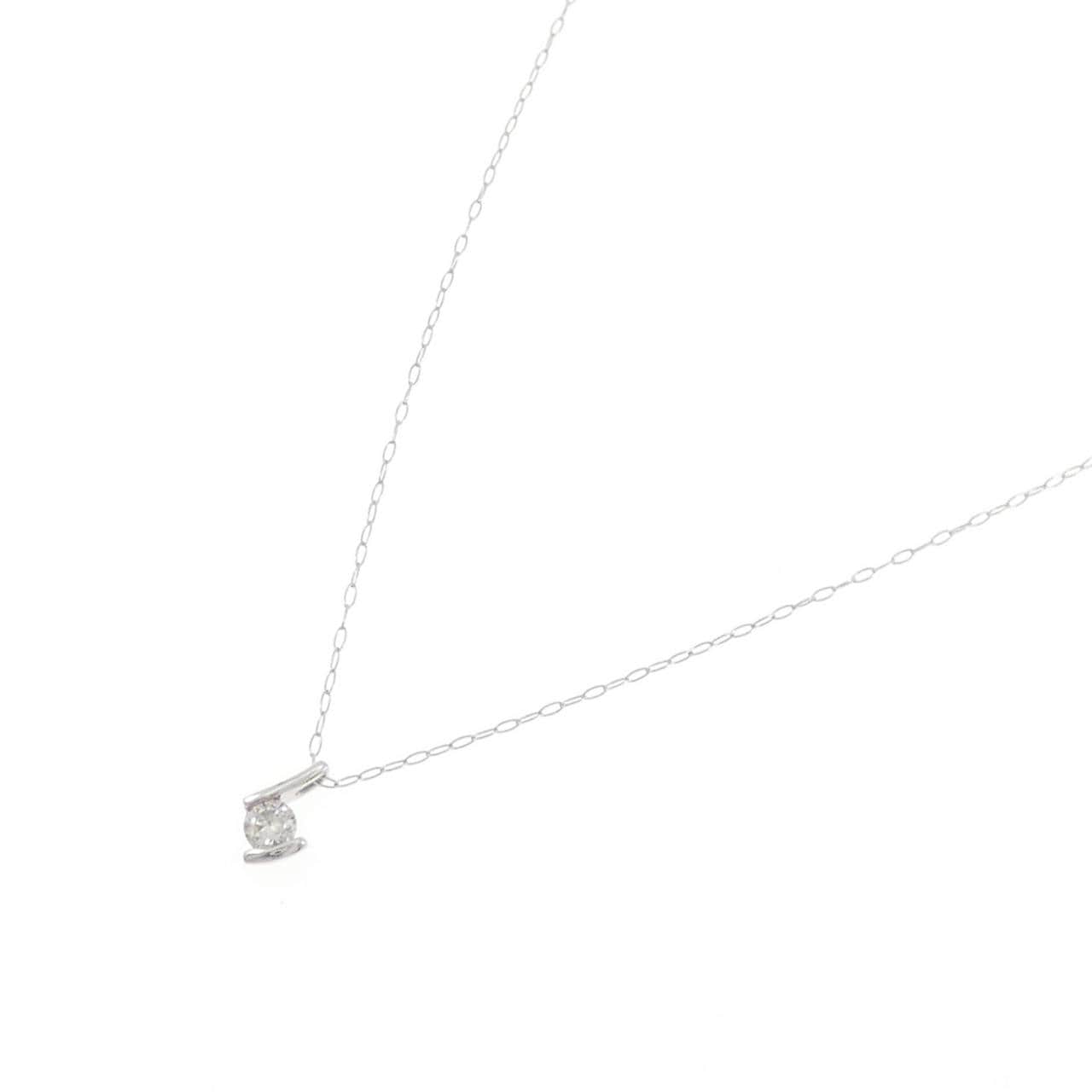 PT900/PT850 ダイヤモンド ネックレス 0.10CT