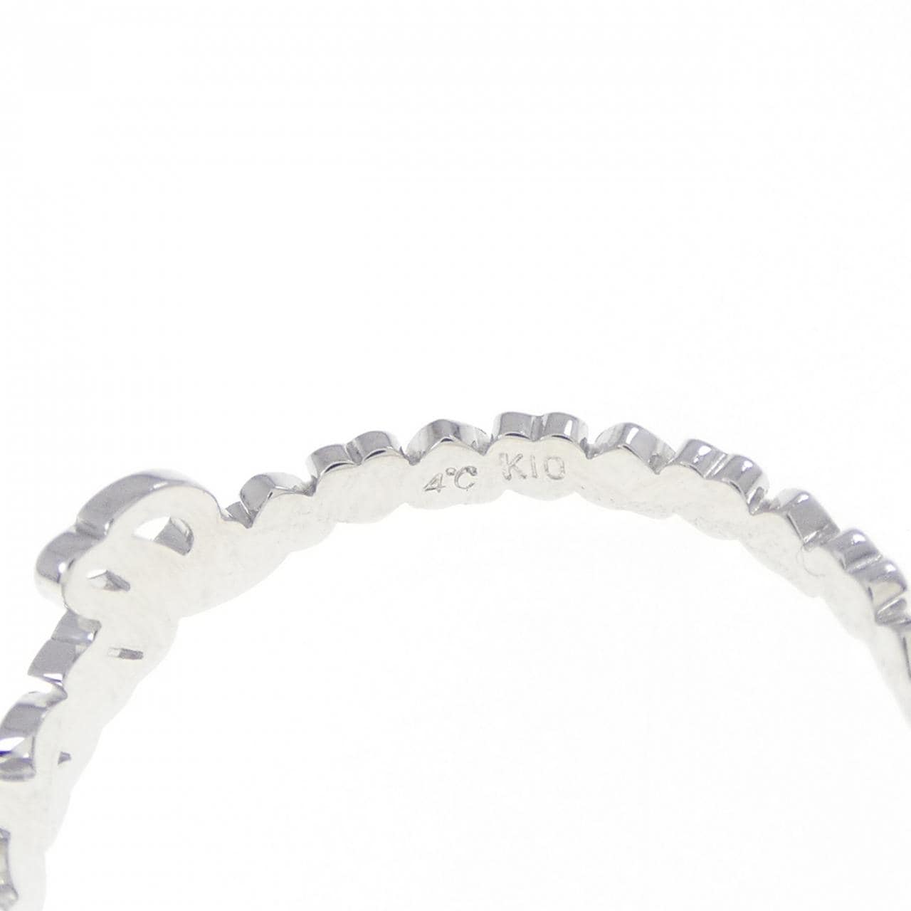 4゜C ダイヤモンド リング