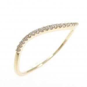 K10YG ダイヤモンド リング 0.095CT