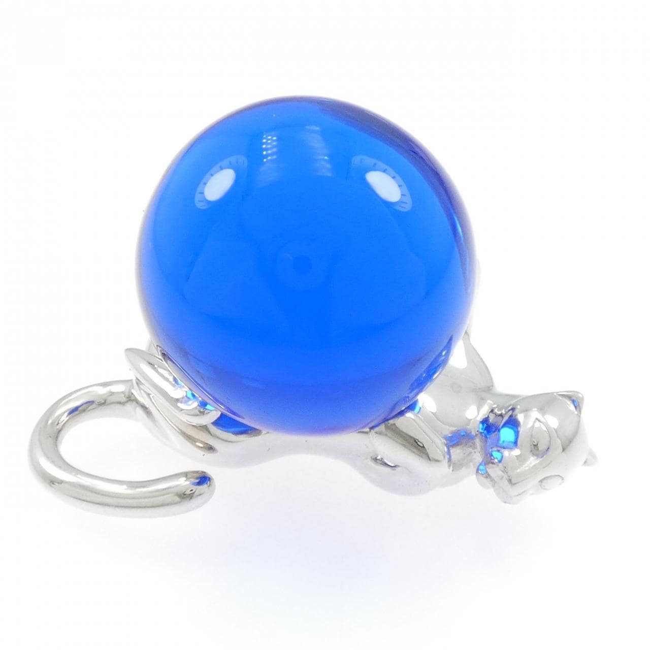 カルティエ 925 ガラス ペ-パ-ウェイト