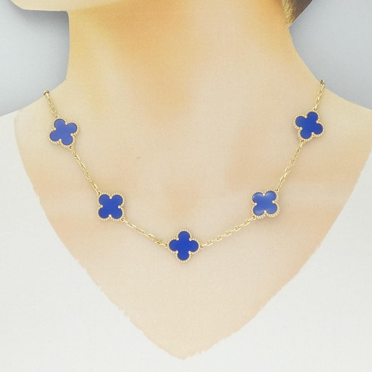 ヴァンクリーフ&アーペル ヴィンテージアルハンブラ 10モチーフ ネックレス