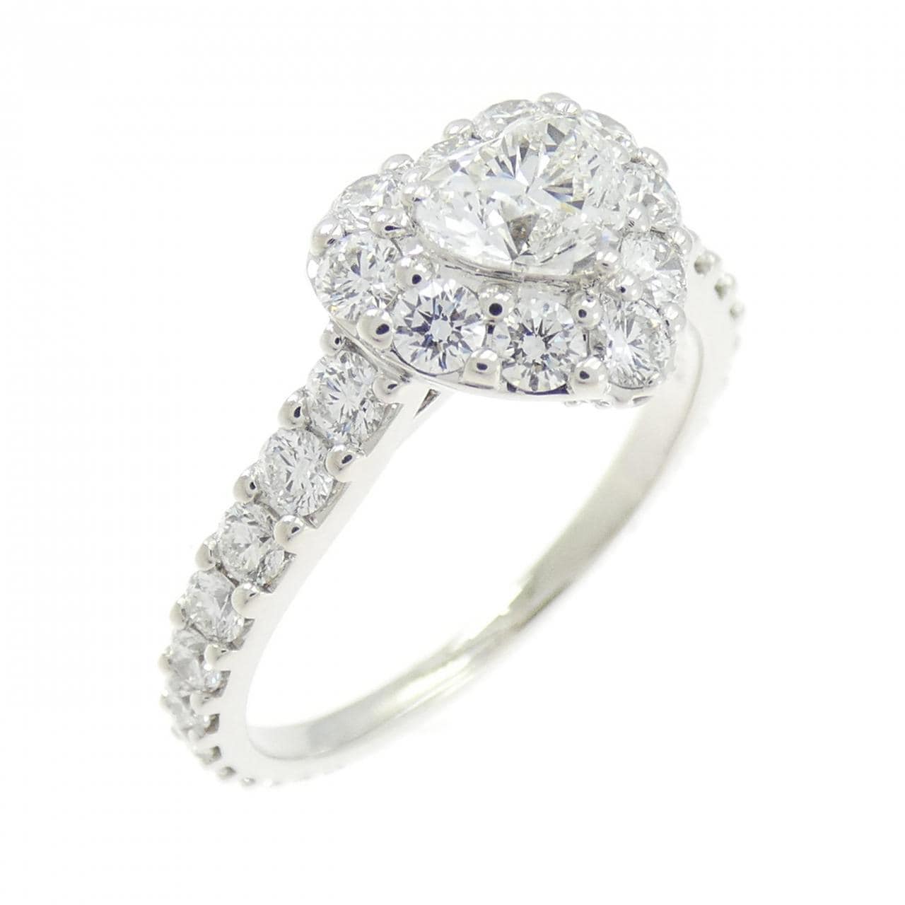 グラフ アイコン リング 0.51CT G VS1 ハートシェイプ