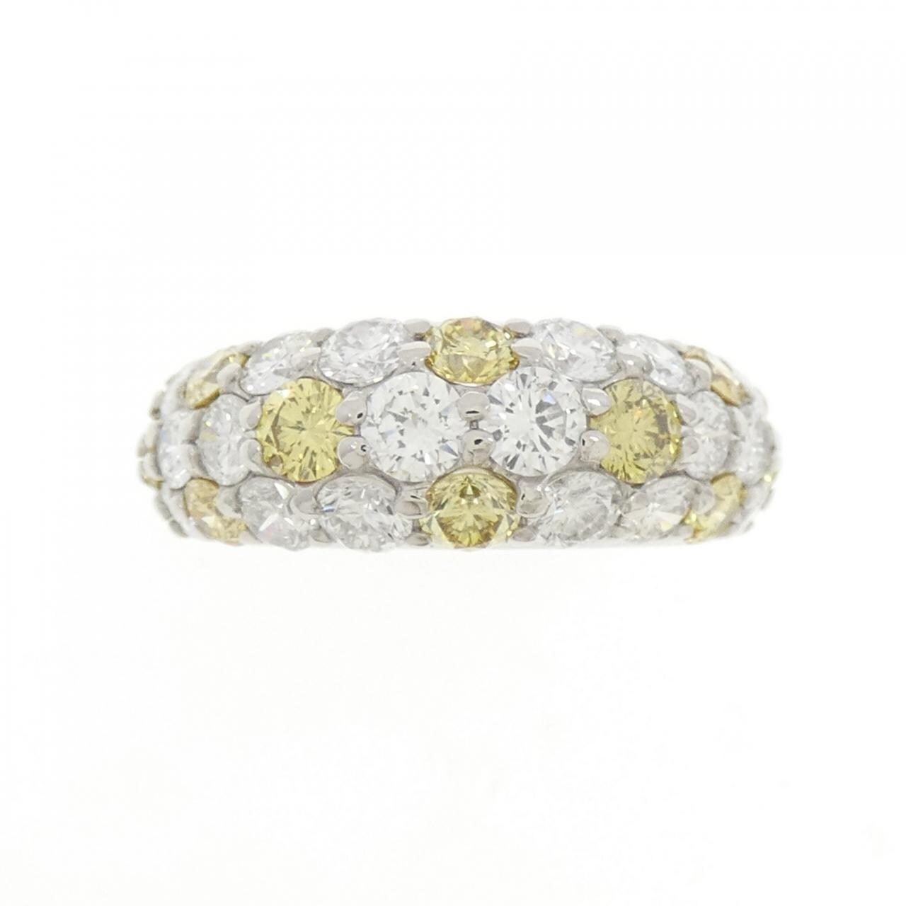 PT パヴェ ダイヤモンド リング 2.34CT