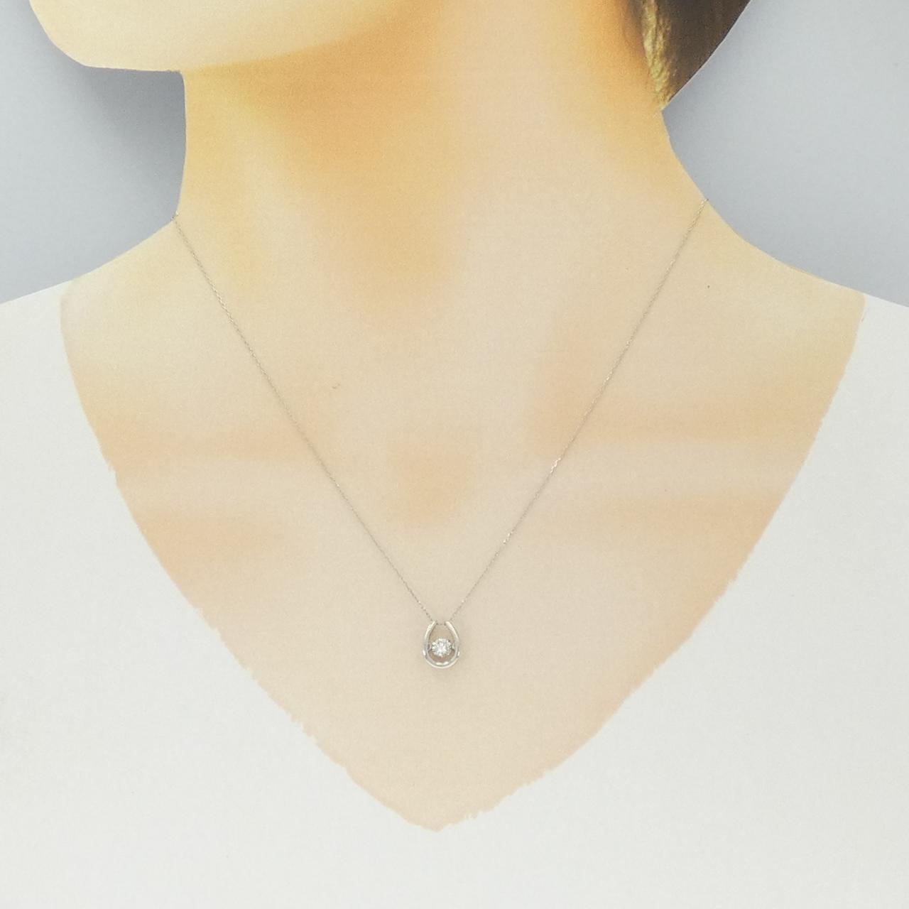 PT900/PT850 ダイヤモンド ネックレス 0.20CT