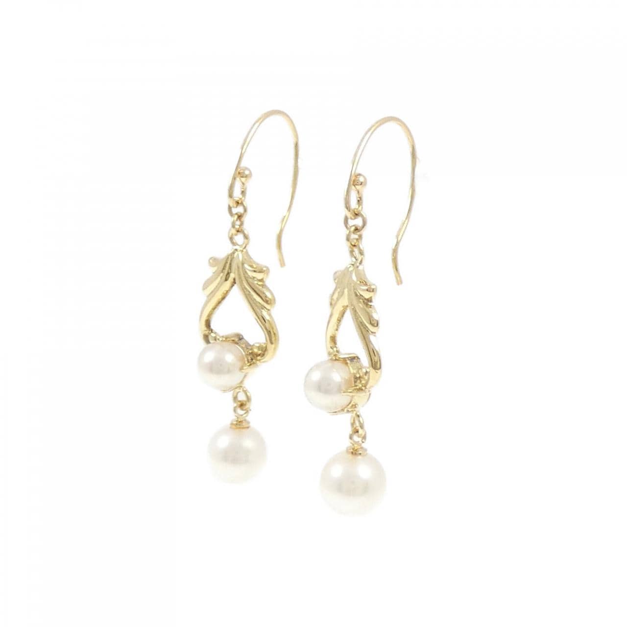 K18YG アコヤパール ピアス