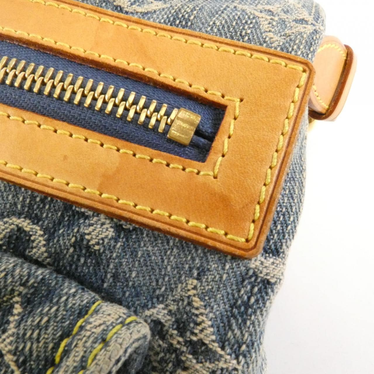 ルイヴィトン モノグラム デニム バギー PM M95049 ショルダーバッグ