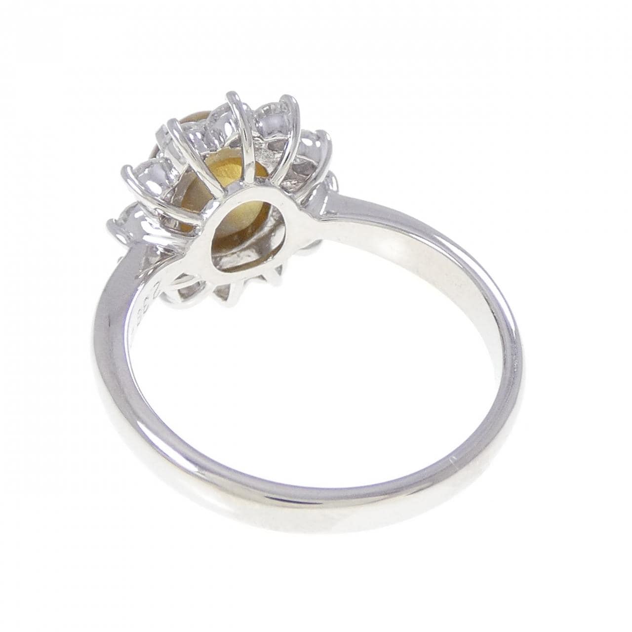 PT900 クリソベリルキャッツアイ リング 2.38CT
