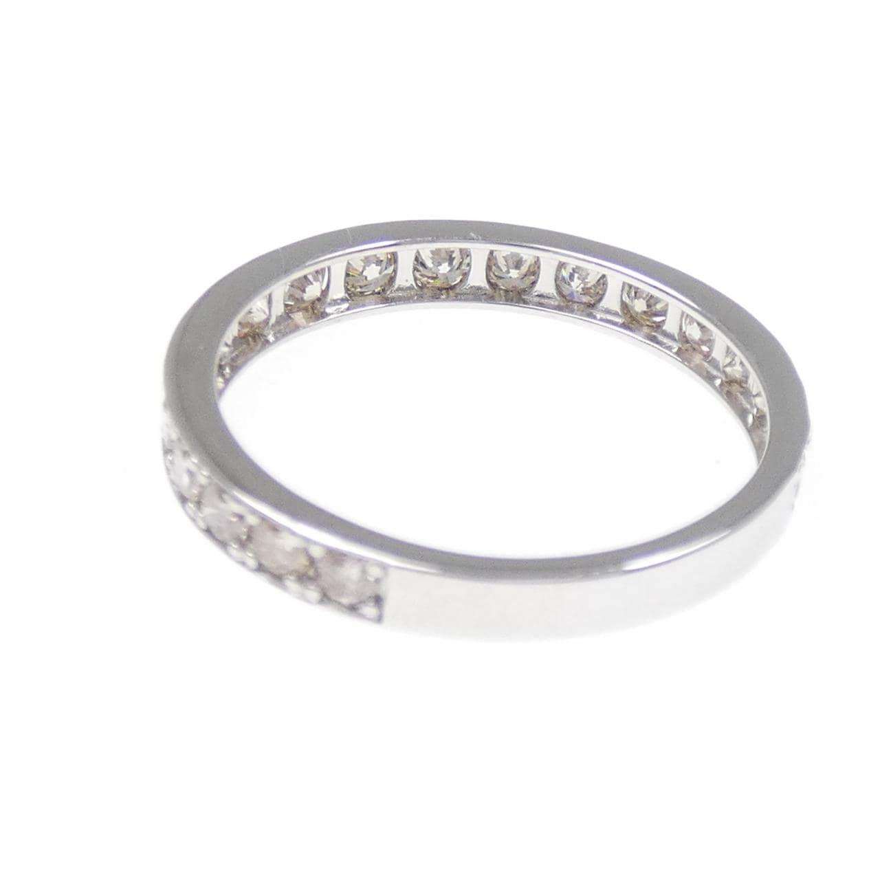 PT950 ハーフエタニティ ダイヤモンド リング 1.00CT